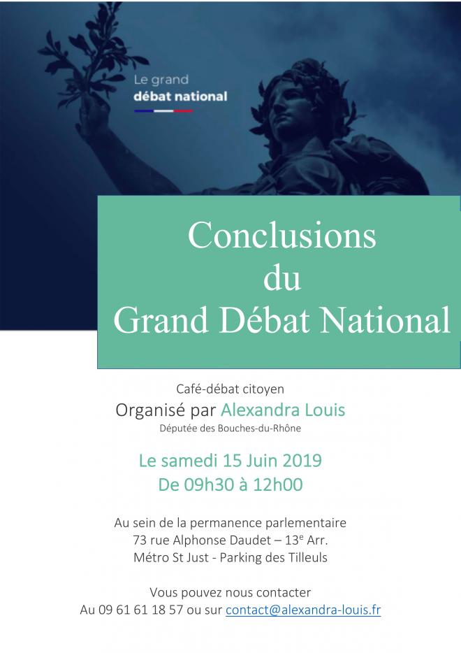 Conclusions du Grand Débat National