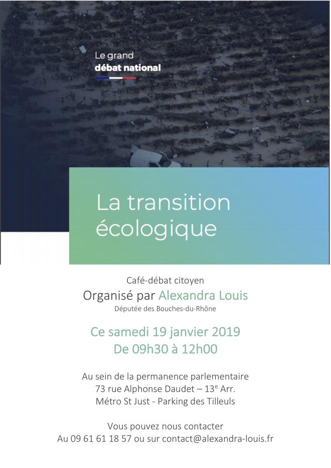 Grand débat national : La transition écologique