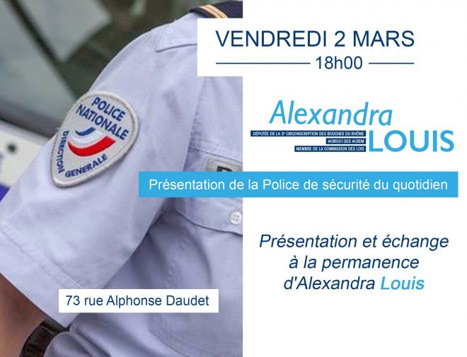 Lancement de la police de sécurité du quotidien à Marseille !