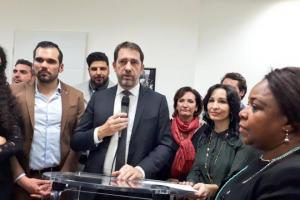 INAUGURATION DE MA PERMANENCE AVEC CHRISTOPHE CASTANER