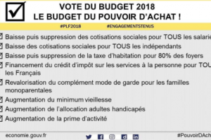 LA LOI DE FINANCES VALIDEE PAR LE CONSEIL CONSTITUTIONNEL 