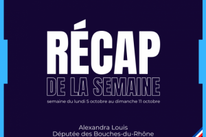 Récap' de la semaine d'Alexandra Louis #1