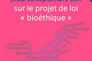 Réunion Débat sur le projet de loi "bioéthique"