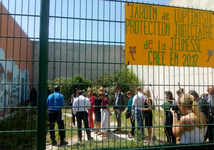 Potager géré par les détenus de l'EPM